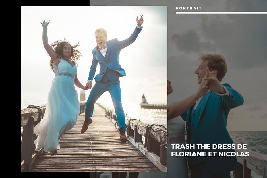 Trash the dress de Floriane et Nicolas