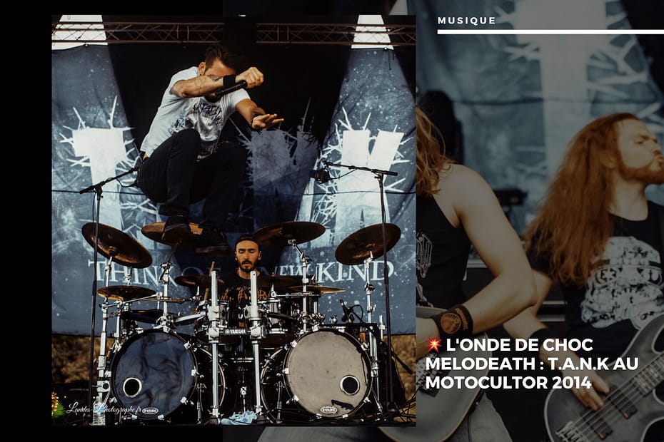 💥 L'Onde de Choc Melodeath : T.A.N.K au Motocultor 2014