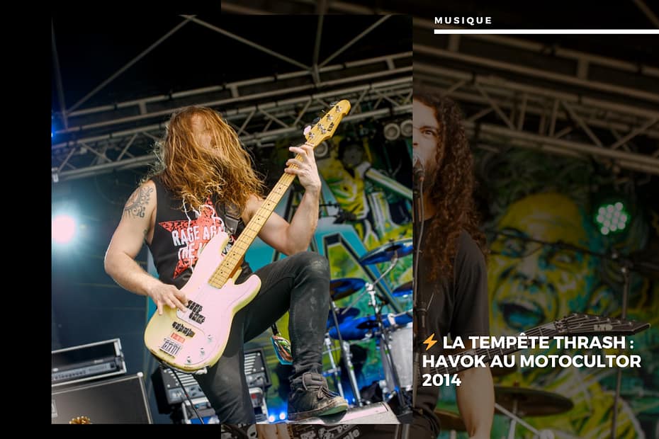 La Tempête Thrash : Havok au Motocultor 2014