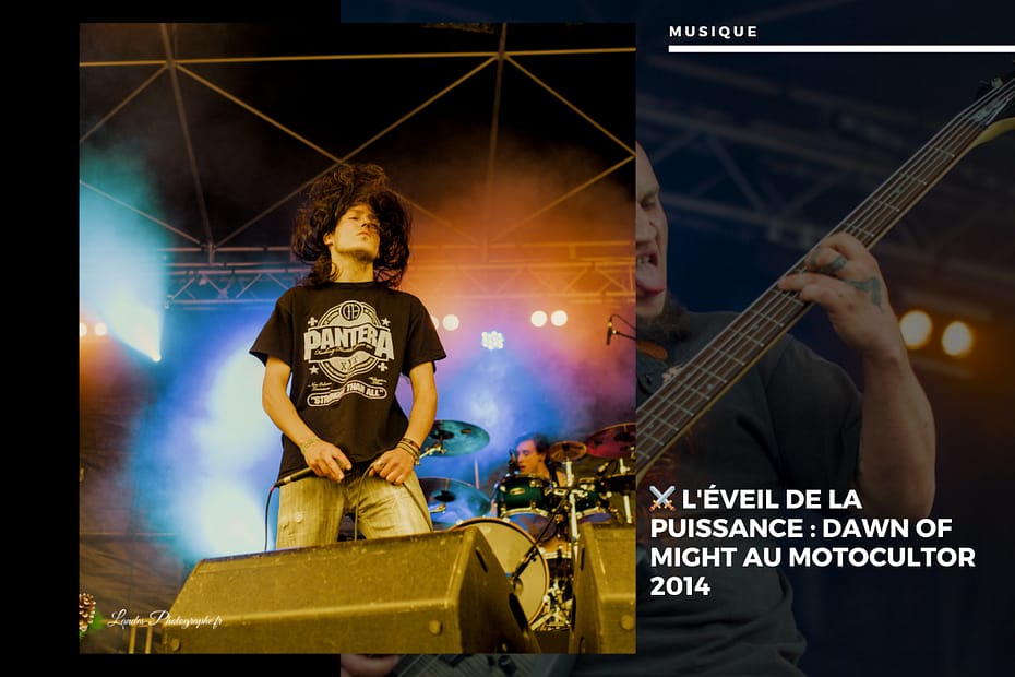 ⚔️ l'Éveil de la puissance : dawn of might au motocultor 2014